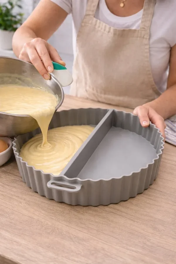 Forma redonda silicone divisor - Sortida