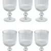 Conjunto 6 Taça athens de vidro 380ml