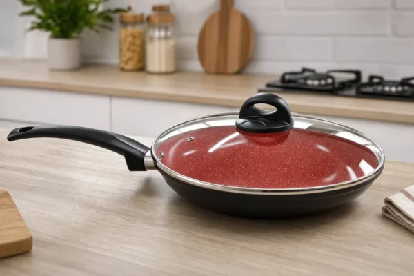CO2312778-1 Frigideira com Tampa ceramica Antiaderente 28cm