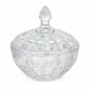 CO2313751-5 Bomboniere Diamond de Vidro com Tampa 19,5cm - 5