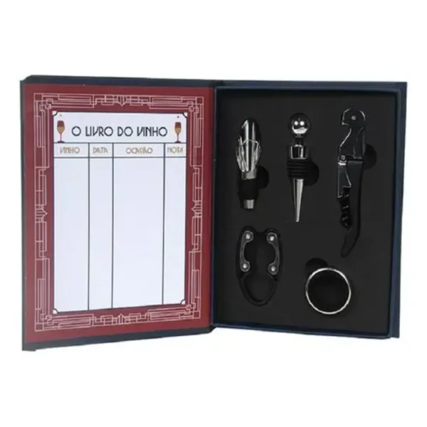 CO6963770-1 O Livro do Vinho Kit Completo - 5 Peças