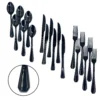 Faqueiro Conjunto Talheres Luxo Black 24 Peças Inoxidavel - 5
