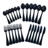 Faqueiro Conjunto Talheres Luxo Black 24 Peças Inoxidavel - 8
