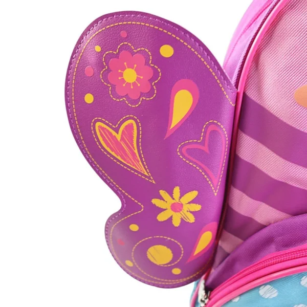 Mochila Infantil com Rodinhas - Borboleta