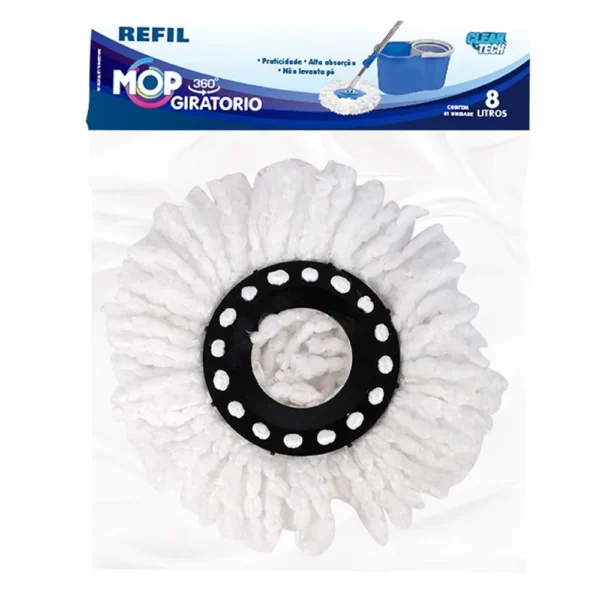 CT0002-2 Refil para Mop Giratório 8 Litros - 2