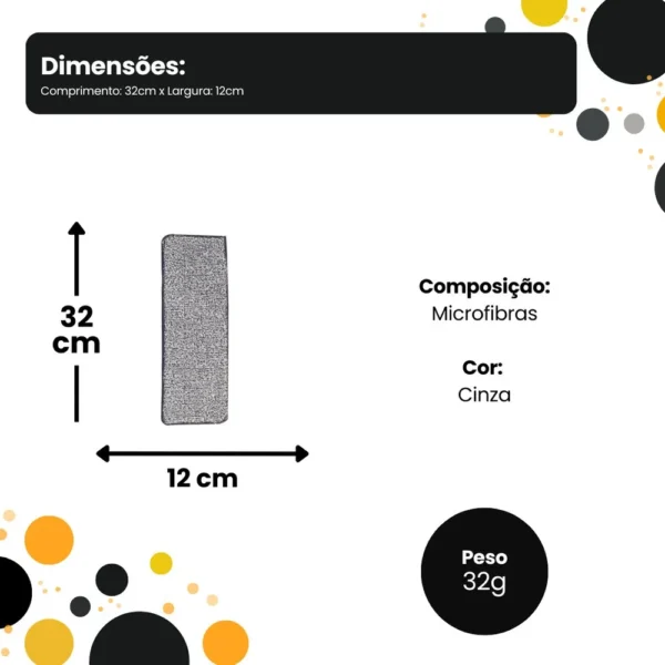 CT0006-3 Kit 2 Refil para Mop Flat 5Litros - 3