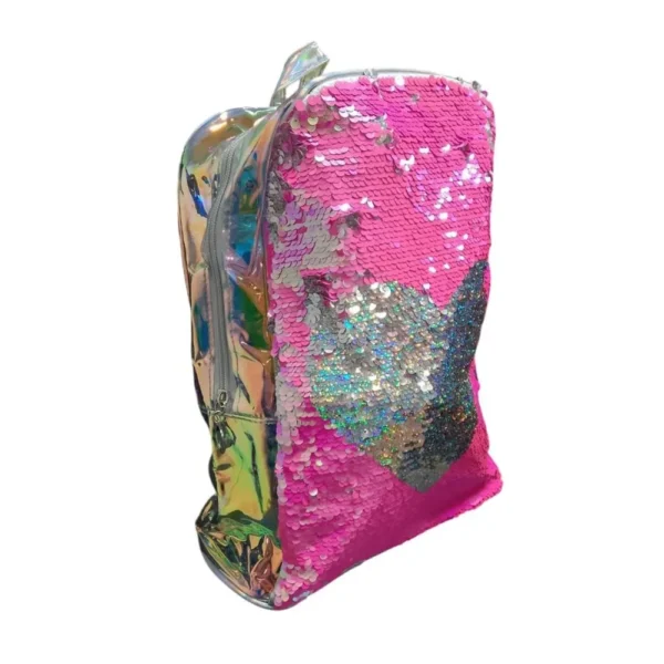 DF2473-3 Mochila Infantil de Plástico Lantejoulas Holográficas - 3