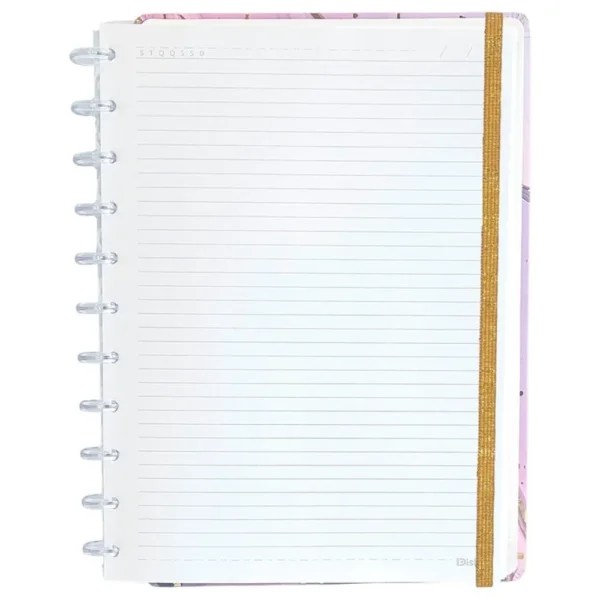 Caderno Gran Lilás Disko Grande G Capa Dura Disco Reposicionável - 2