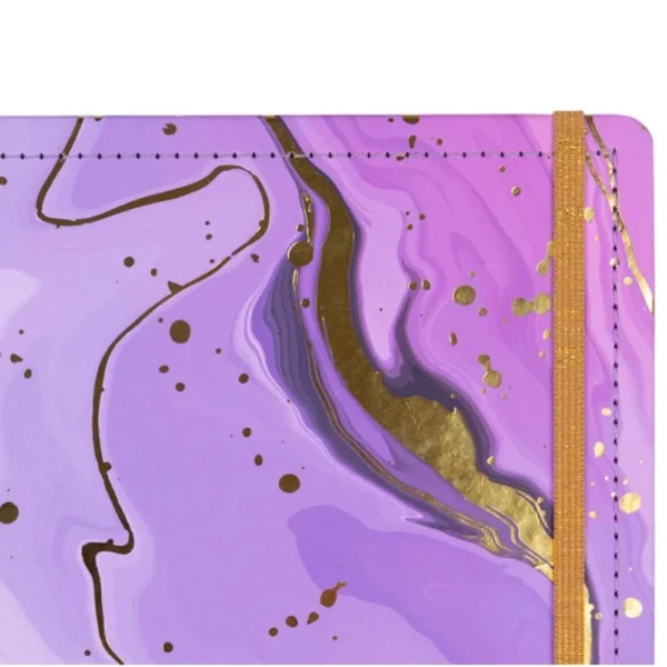 Caderno Gran Lilás Disko Grande G Capa Dura Disco Reposicionável - 3