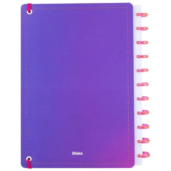 DK21D243-2 Caderno Finger Heart Disco Reposicionável Grande G Capa Dura Disko - 2