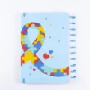 DK22C216-2 Caderno Amor ao Autista Médio M Disco Reposicionável Capa Dura Disko - 2