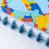 DK22C216-5 Caderno Amor ao Autista Médio M Disco Reposicionável Capa Dura Disko - 5