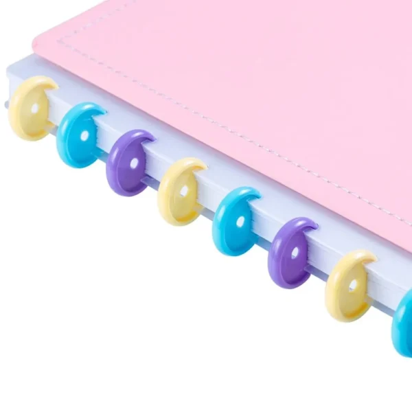Caderno Tutti Frutti Médio M Capa Dura Disco Reposicionável Disko - 3