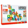 DTY0670-1 Labirinto Colorido Blocos Montar 98 Peças Brinquedo Educativo