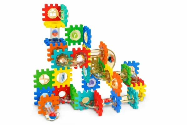 DTY0670-4 Labirinto Colorido Blocos Montar 98 Peças Brinquedo Educativo - 4
