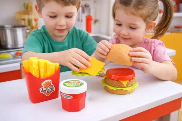 Kit Comida Infantil Pequenos Chefs Brinquedo Cozinha - 3