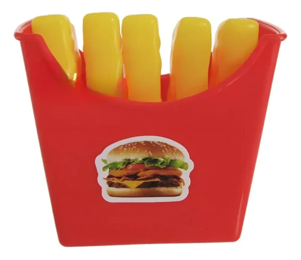 DTY0811-3 Kit Comidinha Infantil Hambúrguer Batata Brinquedo Cozinha - 3