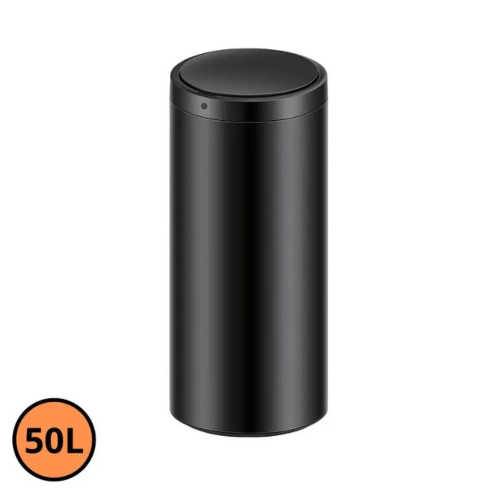 GH136-1 Lixeira Automática Redonda 50 Litros com Sensor