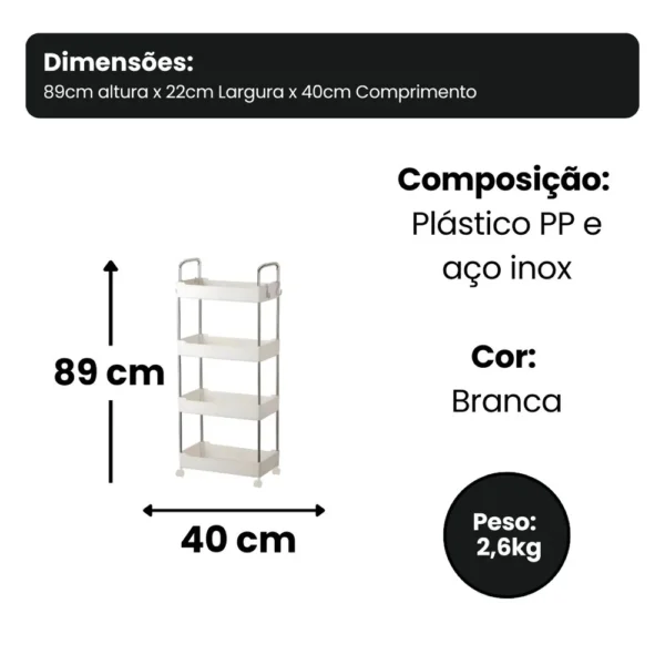 Prateleira Multiuso - 3