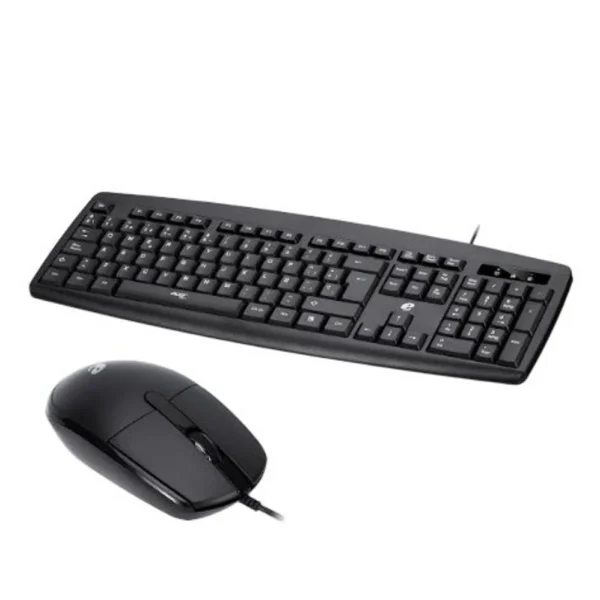 GUPEAK030-2 Conjunto Teclado e Mouse Com Fio Para Computador - Preta - 2