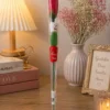 IDL2248-2 Rosa Artificial com ursinho Com Embalagem - vermelha - 2