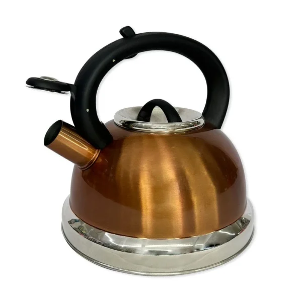 Chaleira Inox Com Apito Crown