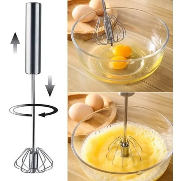 IXB07074-5 Misturador Batedor De Ovos Mixer Giratório Semi Automático - 5