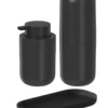 Kit para Banheiro com Porta Escova de Dentes, Porta Sabonete Líquido e Bandeja - 2