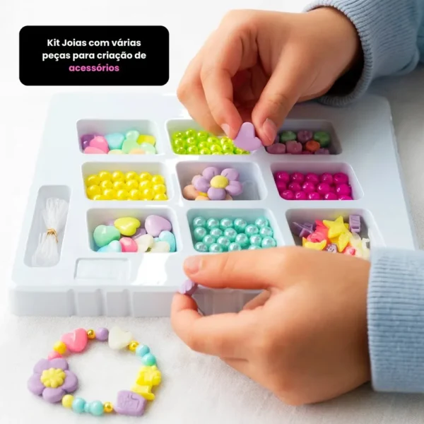 Kit Joias com várias peças para criação de acessórios - 4