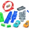 MD5296-3 Carrinho Lançador Ejection Truck Com Pista 360 Graus Brinquedo Infantil De Montar - 3