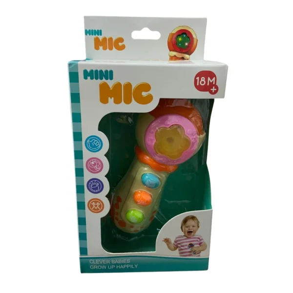 MD5404-1 Brinquedo Mini Microfone Musical Infantil