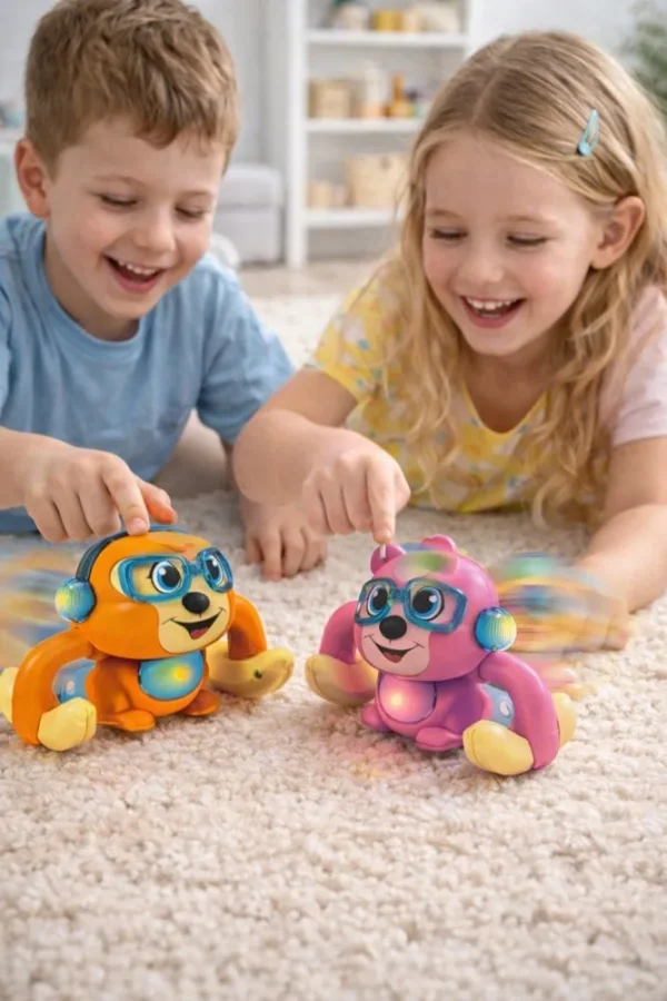 Brinquedo Infantil Animal Com Movimento e Ativação Por Toque Som - 2