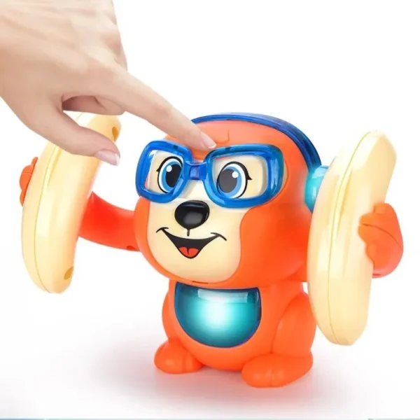 Brinquedo Infantil Animal Com Movimento e Ativação Por Toque Som - 4