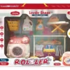 MD8076-3 Kit Lavanderia Infantil Com Máquina De Lavar Ferro Tábua E Acessórios De Brinquedo - 3