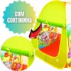 Barraca Infantil Dobrável Brinquedo Cabana Portátil - 2