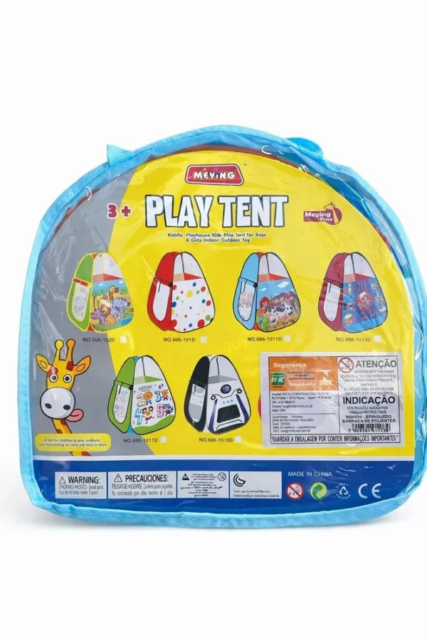 Barraca Infantil Dobrável Brinquedo Cabana Portátil - 4