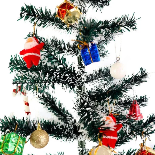NTA7018-7 Kit Enfeites de Natal Completo Laço Papai Noel Presentes 20 Itens - 7