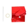 NTF46002-1 Kit Balões Balão Metalizado Vermelho De 37 Cm - Feliz Natal