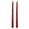Vela Castiçal Torcidas Kit 2 Und Batizados, Casamento, Natal 25cm - 2