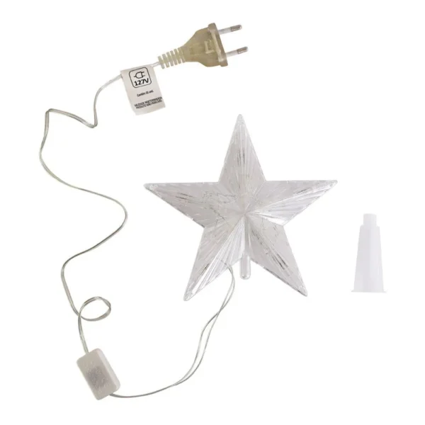 NTM7001127V-2 Estrela Ponteira para Árvore de Natal Colorida LED Colorido - 2