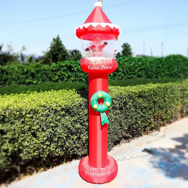 NTV32350-6 POSTE DECORAÇÃO FELIZ NATAL INFLAVEL - 6