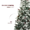 NTY86180-4 Arvore De Natal 1,80m Luxo Verde 611 Galhos Pinheiro Favorito - 4