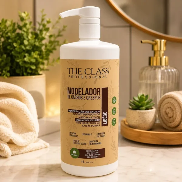 PFI600111-1 Creme Modelador De Cachos e Crespos Libéré 1L