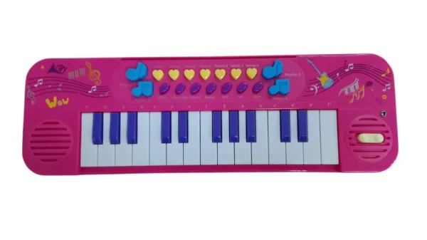 PIA25014-RS-1 Kit Teclado Musical Infantil com Microfone