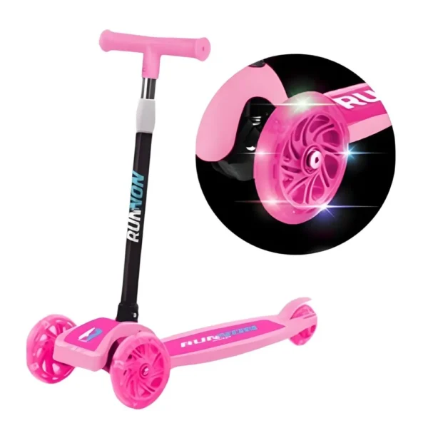 PRS23035-RSAC-1 Patinete infantil 3 rodas ajustável