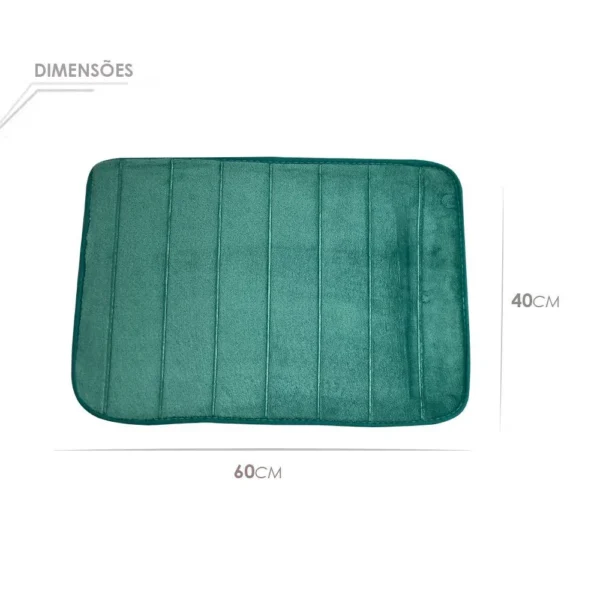 Tapete Soft para Banheiro Antiderrapante 40x60cm - 3