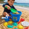 Kit Aventuras No Castelo Balde Praia Infantil com acessórios - 2
