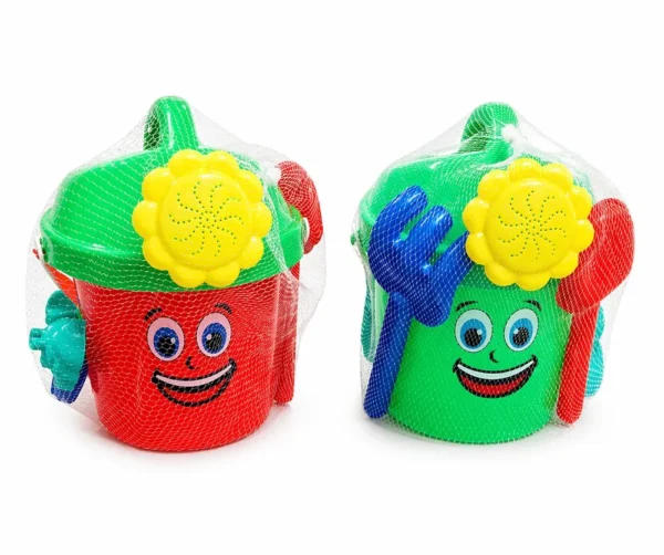 RB10-5 Kit Balde Regador Infantil Praia com Acessórios 8 Peças - 5