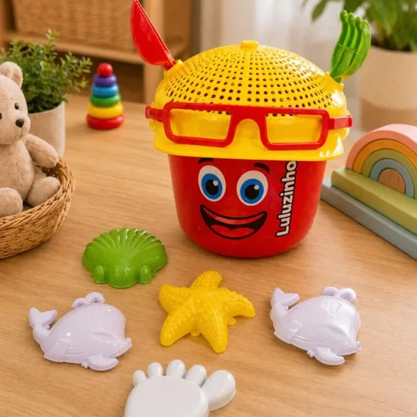 RB20-1 Kit Balde Infantil Plástico com 8 Peças
