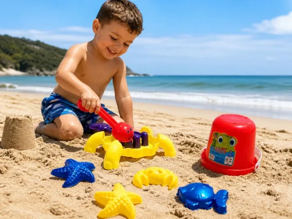 RB24-1 Kit Baldinho de tartaruga infantil 8 peças - sortido